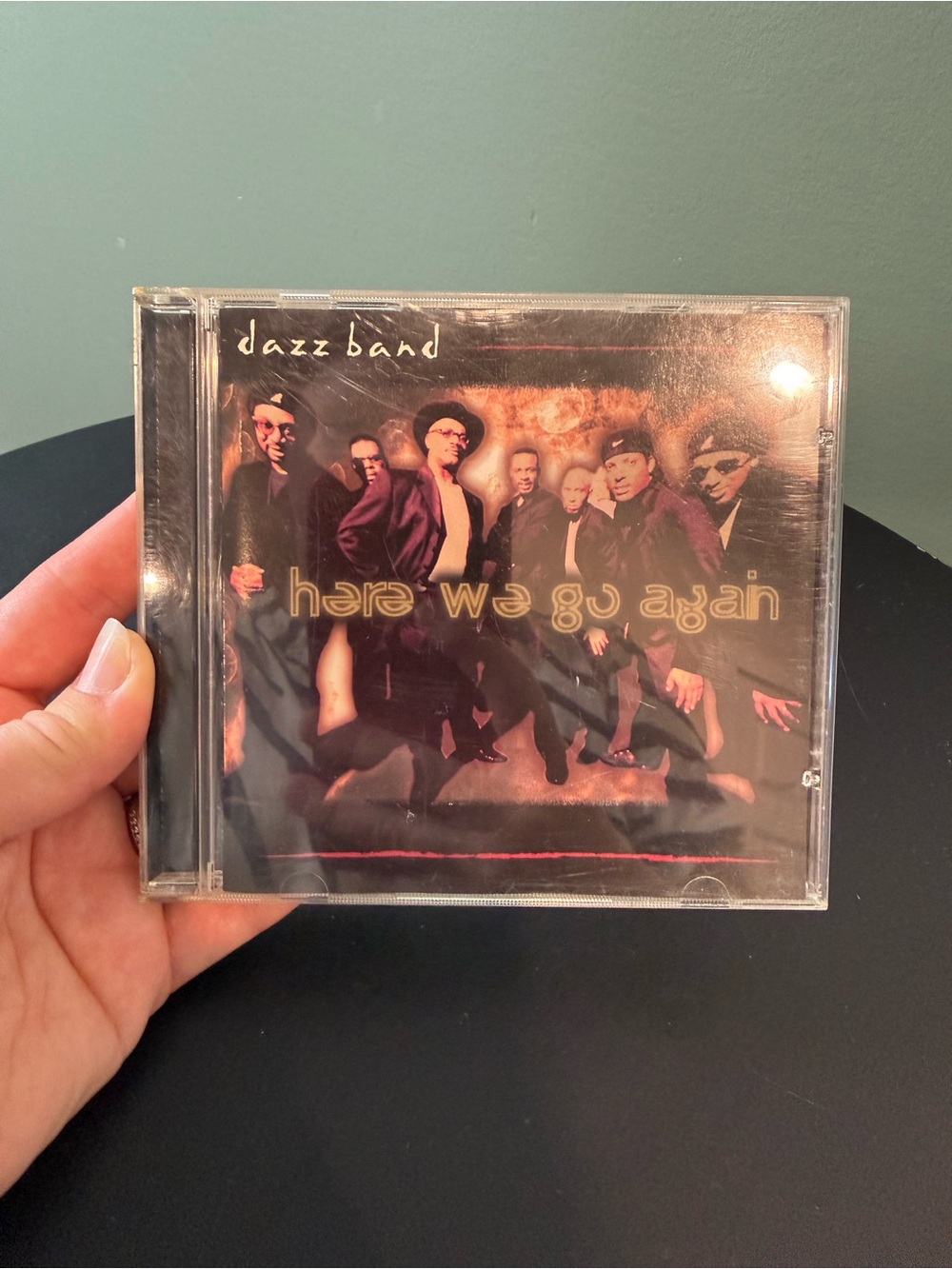 Dazz Band "Here We Go Again" CD - Black/Brown Cover